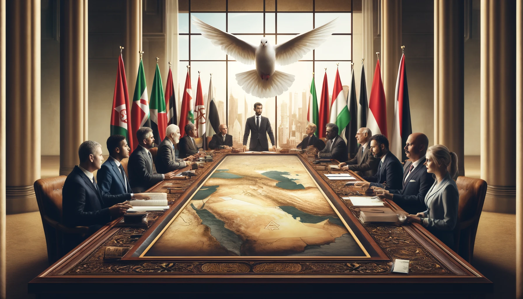 استئناف محادثات السلام في الشرق الأوسط مع طرح ميثاق أمني إقليمي جديد على الطاولة